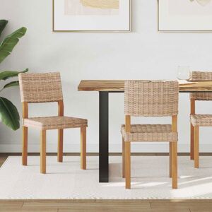 Vidaxl Kubu Rotin - 2 Pièces Naturelles 45x55x84cm Mobilier - Publicité Vidaxl Kubu Rotin - 2 Pièces Naturelles 45x55x84cm Mobilier - Publicité