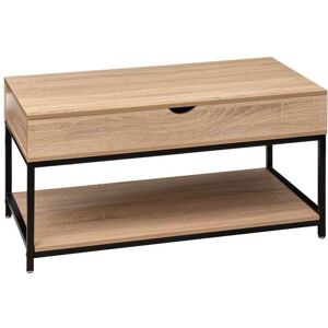 Five Simply Smart - Table basse avec plateau relevable - Beige Beige - Publicité Five Simply Smart - Table basse avec plateau relevable - Beige Beige - Publicité