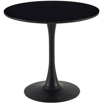 EGGREE Table à Manger Ronde Moderne pour Cuisine Salon Salle à Manger Balcon Table Ronde diamètre 70 x 70 cm Noir Noir - Publicité EGGREE Table à Manger Ronde Moderne pour Cuisine Salon Salle à Manger Balcon Table Ronde diamètre 70 x 70 cm Noir Noir - Publicité