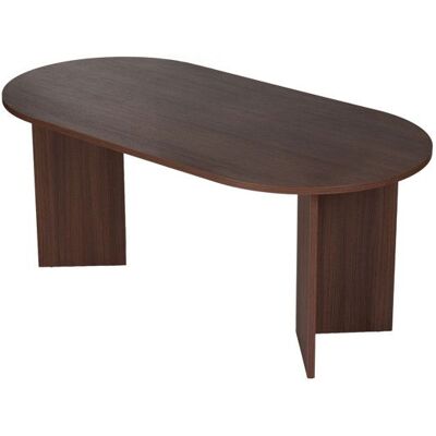 HANAH HOME Table à manger en bois Sablin - 180 x 89 x 75 cm - Noyer Marron - Publicité HANAH HOME Table à manger en bois Sablin - 180 x 89 x 75 cm - Noyer Marron - Publicité