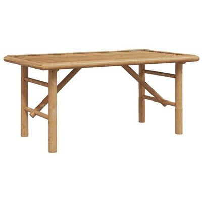 vidaXL Table basse en bambou naturel - Design rectangulaire minimaliste - Publicité vidaXL Table basse en bambou naturel - Design rectangulaire minimaliste - Publicité