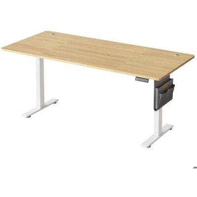 Bureau Électrique Réglable - SONGMICS - 180x80 cm - Mémoire 4 Hauteurs - USB-C - Doré Chêne Marron - Publicité Bureau Électrique Réglable - SONGMICS - 180x80 cm - Mémoire 4 Hauteurs - USB-C - Doré Chêne Marron - Publicité