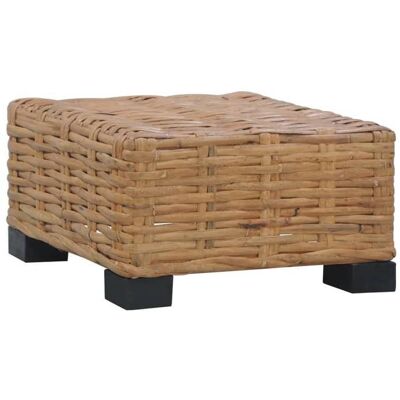 vidaXL Table basse 47x47x28 cm Rotin naturel Marron - Publicité vidaXL Table basse 47x47x28 cm Rotin naturel Marron - Publicité