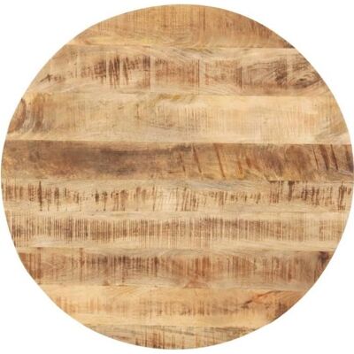 VIDAXL Dessus de table Bois de manguier solide Rond 25-27 mm 40 cm Marron - Publicité VIDAXL Dessus de table Bois de manguier solide Rond 25-27 mm 40 cm Marron - Publicité