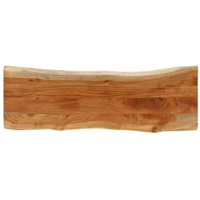 vidaXL Dessus de table 140x40x3 8 cm rectangulaire bois massif acacia dessus de table rectangulaire dessus de table à 370639 Marron - Publicité vidaXL Dessus de table 140x40x3 8 cm rectangulaire bois massif acacia dessus de table rectangulaire dessus de table à 370639 Marron - Publicité