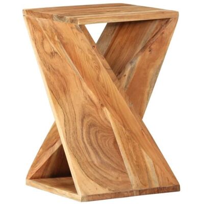 VIDAXL Table dappoint 35x35x55 cm Bois massif dacacia Marron - Publicité VIDAXL Table dappoint 35x35x55 cm Bois massif dacacia Marron - Publicité