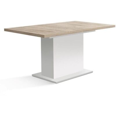 Table à manger extensible Elara Blanc/Tolgy - Extendable dining table - Publicité Table à manger extensible Elara Blanc/Tolgy - Extendable dining table - Publicité