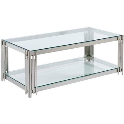 Table basse NOMELANO Pascal Morabito - Acier & Verre Moderne - Publicité Table basse NOMELANO Pascal Morabito - Acier & Verre Moderne - Publicité