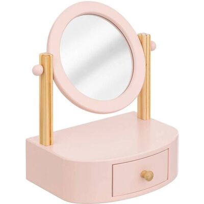 ATMOSPHERA CRÉATEUR D'INTÉRIEUR Jeu coiffeuse à poser enfant Chary rose 22x16cm Rose - Publicité ATMOSPHERA CRÉATEUR D'INTÉRIEUR Jeu coiffeuse à poser enfant Chary rose 22x16cm Rose - Publicité