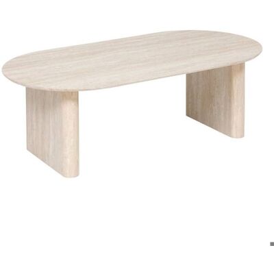 ATMOSPHERA CRÉATEUR D'INTÉRIEUR Table Basse ANAYA Beige - Effet Travertin - 120x60x40cm - Atmosphera Créateur dintérieur Beige - Publicité ATMOSPHERA CRÉATEUR D'INTÉRIEUR Table Basse ANAYA Beige - Effet Travertin - 120x60x40cm - Atmosphera Créateur dintérieur Beige - Publicité