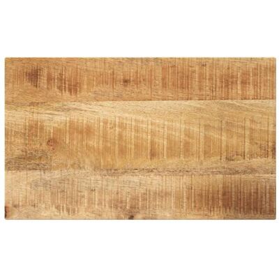 vidaXL Dessus de table rectangulaire bois massif de manguier brut 371293 Marron - Publicité vidaXL Dessus de table rectangulaire bois massif de manguier brut 371293 Marron - Publicité