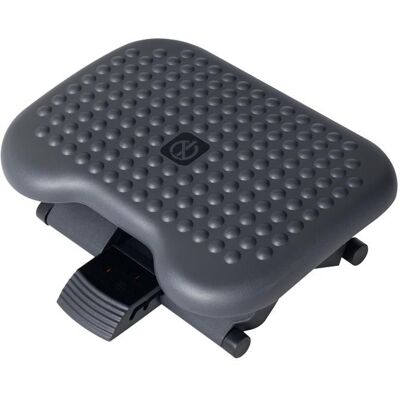 Repose-pieds de bureau - HOMCOM - ergonomique angle ajustable 30° hauteur 3 positions confort maison - plastique - gris foncé Noir - Publicité Repose-pieds de bureau - HOMCOM - ergonomique angle ajustable 30° hauteur 3 positions confort maison - plastique - gris foncé Noir - Publicité