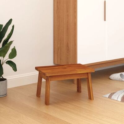 vidaXL Tabouret en bois massif d'acacia pour extérieur - Publicité vidaXL Tabouret en bois massif d'acacia pour extérieur - Publicité