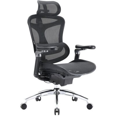 SIHOOC300Pro Chaise de Bureau Ergonomique Avec AccoudoirsSupport Lombaire DynamiqueProfondeur Dassise et Dossier Réglables Noir Noir - Publicité SIHOOC300Pro Chaise de Bureau Ergonomique Avec AccoudoirsSupport Lombaire DynamiqueProfondeur Dassise et Dossier Réglables Noir Noir - Publicité
