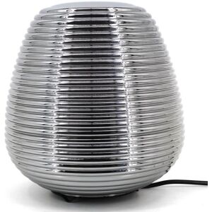 Lampe de chevet - SAMPA - Sia - Verre gris fumé - Compatible LED - 60W max Blanc - Publicité Lampe de chevet - SAMPA - Sia - Verre gris fumé - Compatible LED - 60W max Blanc - Publicité