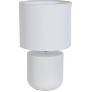 COREP Lampe à poser en céramique hauteur 30cm Poty - Blanc Blanc - Publicité COREP Lampe à poser en céramique hauteur 30cm Poty - Blanc Blanc - Publicité