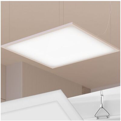 tectake - Lucerna LED-Paneel - 45x45 cm - 24 W - LED panel - Publicité tectake - Lucerna LED-Paneel - 45x45 cm - 24 W - LED panel - Publicité