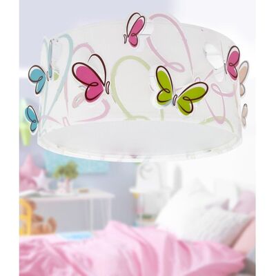 Dalber Plafonnier pour enfant Butterfly Papillon enfants - Publicité Dalber Plafonnier pour enfant Butterfly Papillon enfants - Publicité