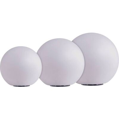 Heitronic Modèle 35422 Lampe de jardin LED solaire blanche - Publicité Heitronic Modèle 35422 Lampe de jardin LED solaire blanche - Publicité