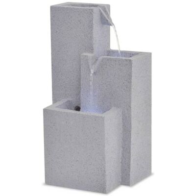 Fontaine d'intérieur en résine polyresine vidaXL avec LED relaxant - Publicité Fontaine d'intérieur en résine polyresine vidaXL avec LED relaxant - Publicité