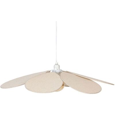 Suspension pétales Naya diamètre 72 cm Lin Atmosphera - - Beige - Publicité Suspension pétales Naya diamètre 72 cm Lin Atmosphera - - Beige - Publicité