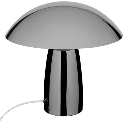 ATMOSPHERA CRÉATEUR D'INTÉRIEUR Lampe champignon secteur Omia argent H34cm - Atmosphera Créateur dintérieur Gris - Publicité ATMOSPHERA CRÉATEUR D'INTÉRIEUR Lampe champignon secteur Omia argent H34cm - Atmosphera Créateur dintérieur Gris - Publicité