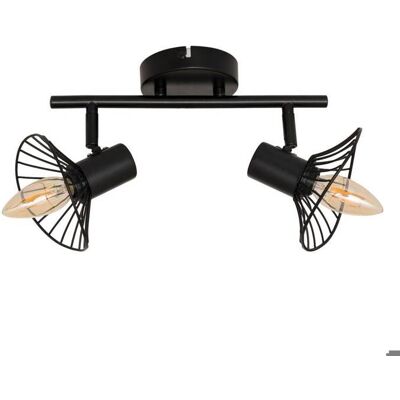 ATMOSPHERA CRÉATEUR D'INTÉRIEUR Applique murale/plafonnier Adelia noir 28x125cm - Atmosphera Créateur dintérieur Noir - Publicité ATMOSPHERA CRÉATEUR D'INTÉRIEUR Applique murale/plafonnier Adelia noir 28x125cm - Atmosphera Créateur dintérieur Noir - Publicité