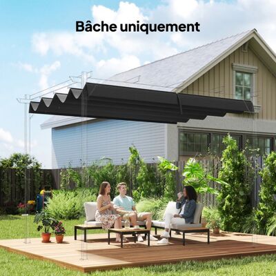 Generic Toile de toit de rechange pour pergola toile de remplacement protection solaire Anti-UV 30+ pour pergola de 3 x 215 m - Publicité Generic Toile de toit de rechange pour pergola toile de remplacement protection solaire Anti-UV 30+ pour pergola de 3 x 215 m - Publicité