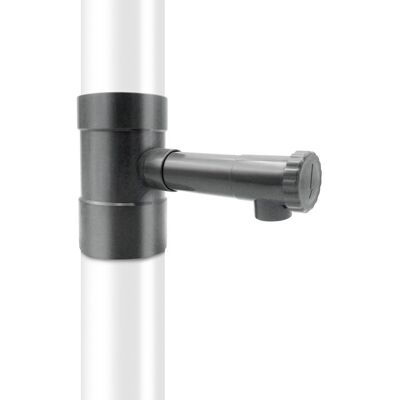 TERRE JARDIN Récupérateur eau de pluie pour gouttière Ø 80 mm Gris - Publicité TERRE JARDIN Récupérateur eau de pluie pour gouttière Ø 80 mm Gris - Publicité
