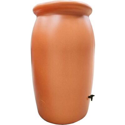Récupérateur deau TOSCAN - Plastique - Couleur terre cuite - Ø100 x H210 cm - 2000L - BELLI - Publicité Récupérateur deau TOSCAN - Plastique - Couleur terre cuite - Ø100 x H210 cm - 2000L - BELLI - Publicité