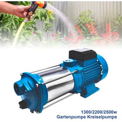 SANS MARQUE Pompe centrifuge eau domestique 1300W – 4000 L/h – Pompe de jardin arrosage – Pression élevée 220V Bleu - Publicité SANS MARQUE Pompe centrifuge eau domestique 1300W – 4000 L/h – Pompe de jardin arrosage – Pression élevée 220V Bleu - Publicité