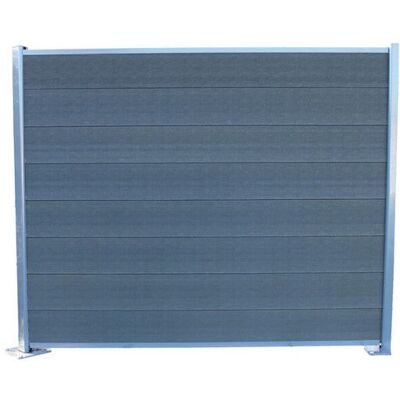 MCCOVER - Kit completo - Gris anthracite - Fence kit - Publicité MCCOVER - Kit completo - Gris anthracite - Fence kit - Publicité