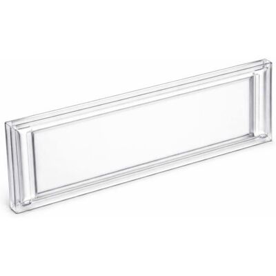 Wiltec Plaque couverture porte-nom – 925 x 285 mm – pour Découpe 895 x 245 mm – Boîte aux lettres Boîte postale - Publicité Wiltec Plaque couverture porte-nom – 925 x 285 mm – pour Découpe 895 x 245 mm – Boîte aux lettres Boîte postale - Publicité