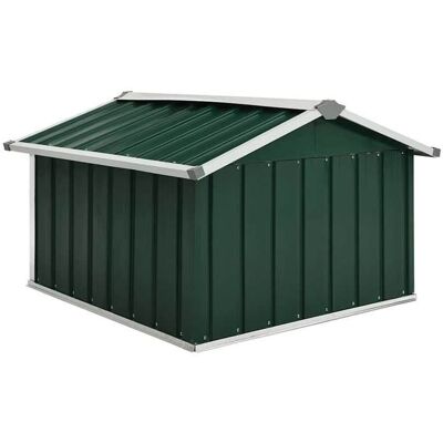 VIDAXL {January Sale}Abri pour robot de jardin - mobilier de jardin Hangar de Stockage 92x97x63 cm Acier galvanisé Vert 8_872000 Vert - Publicité VIDAXL {January Sale}Abri pour robot de jardin - mobilier de jardin Hangar de Stockage 92x97x63 cm Acier galvanisé Vert 8_872000 Vert - Publicité
