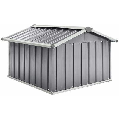 VIDAXL En soldes - Abri pour robot de jardin - mobilier de jardin Hangar de Stockage 92x97x63 cm Acier galvanisé Gris 8_307100 Gris - Publicité VIDAXL En soldes - Abri pour robot de jardin - mobilier de jardin Hangar de Stockage 92x97x63 cm Acier galvanisé Gris 8_307100 Gris - Publicité