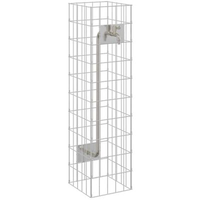 Robinet Gabion en acier inoxydable - vidaXL - Argenté - 25x25x100 cm - Résistant aux intempéries - Publicité Robinet Gabion en acier inoxydable - vidaXL - Argenté - 25x25x100 cm - Résistant aux intempéries - Publicité