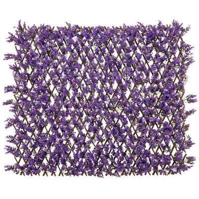COSTWAY Haie Artificielle Brise-Vue Décoration Extensible Panneau pour Clôture Décoratif Protection Solaire Violet Violet - Publicité COSTWAY Haie Artificielle Brise-Vue Décoration Extensible Panneau pour Clôture Décoratif Protection Solaire Violet Violet - Publicité