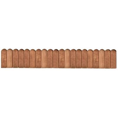 VIDAXL Rouleau de bordure en bois de pin - Bordure de jardin marron - Publicité VIDAXL Rouleau de bordure en bois de pin - Bordure de jardin marron - Publicité