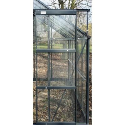 CHALET & JARDIN Kit porte gauche pour serre adossable - Anthracite Gris - Publicité CHALET & JARDIN Kit porte gauche pour serre adossable - Anthracite Gris - Publicité