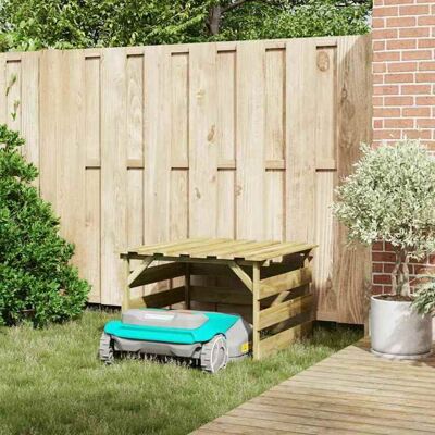 VIDAXL Meuble Déco - Garage pour tondeuse à gazon - abri de rangement - Marron 84x80x56 cm luf5660223 Marron - Publicité VIDAXL Meuble Déco - Garage pour tondeuse à gazon - abri de rangement - Marron 84x80x56 cm luf5660223 Marron - Publicité