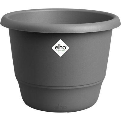 ELHO GIVE Room TO Nature Pot de fleur rond - ELHO - Amiga Rond 55 - 55 L - Ø 55 x H 51 cm - Noir - Extérieur Noir - Publicité ELHO GIVE Room TO Nature Pot de fleur rond - ELHO - Amiga Rond 55 - 55 L - Ø 55 x H 51 cm - Noir - Extérieur Noir - Publicité