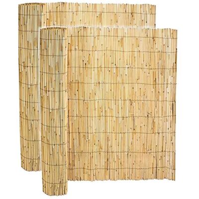 VISIODIRECT Lot de 2 Canisses brise vue en bambou clôture de jardin couverture de protection contre le vent et le soleil- Ht 150 x L 1000 cm Beige - Publicité VISIODIRECT Lot de 2 Canisses brise vue en bambou clôture de jardin couverture de protection contre le vent et le soleil- Ht 150 x L 1000 cm Beige - Publicité