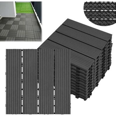 LARS360 - WPC Deck Tiles - Anthracite - Deck tiles - Publicité LARS360 - WPC Deck Tiles - Anthracite - Deck tiles - Publicité