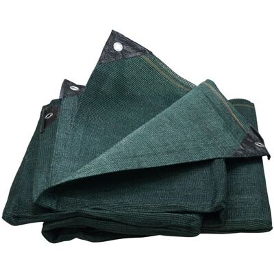 TERRE JARDIN Brise-vue occultant 90% vert 1x10 m polyéthylène renforcé 300 g/m² anti-UV découpable 4 œillets Vert - Publicité TERRE JARDIN Brise-vue occultant 90% vert 1x10 m polyéthylène renforcé 300 g/m² anti-UV découpable 4 œillets Vert - Publicité