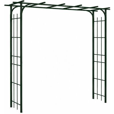 Arche de jardin en métal vert TERRE JARDIN 200 x 50 x 200 cm - structure pour plantes grimpantes - montage facile Vert - Publicité Arche de jardin en métal vert TERRE JARDIN 200 x 50 x 200 cm - structure pour plantes grimpantes - montage facile Vert - Publicité