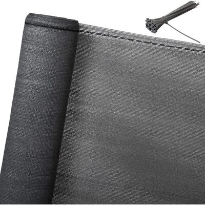 WOLTU Brise Vue renforcé pour Balcon Jardin Protection Contre Le Vent Protection visuelleBrise-Vue occultant 150g/m² Noir - Publicité WOLTU Brise Vue renforcé pour Balcon Jardin Protection Contre Le Vent Protection visuelleBrise-Vue occultant 150g/m² Noir - Publicité