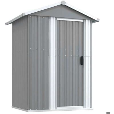 VIDAXL (SOLDES SEPT)Abri de jardin/Garage - ROUMEI - Armoire et Mur Abri de jardin Gris 126x975x177 cm Acier galvanisé &7984969 Gris - Publicité VIDAXL (SOLDES SEPT)Abri de jardin/Garage - ROUMEI - Armoire et Mur Abri de jardin Gris 126x975x177 cm Acier galvanisé &7984969 Gris - Publicité