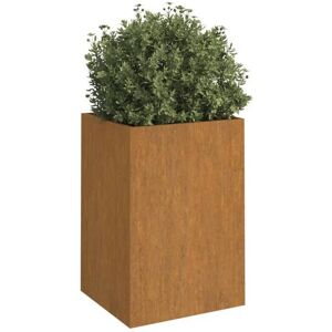 VIDAXL Bon plan Jardinière 52x48x75cm acier corten - pour Plantes Grimpantes Thome7712746 Marron - Publicité VIDAXL Bon plan Jardinière 52x48x75cm acier corten - pour Plantes Grimpantes Thome7712746 Marron - Publicité