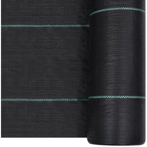 Toile de paillage Noir 2x25 m PP - SALALIS - SP030450 Noir - Publicité Toile de paillage Noir 2x25 m PP - SALALIS - SP030450 Noir - Publicité