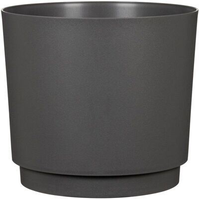 Pot de fleurs rond - DEROMA - 236 - 13 L - Ø 29 cm - Noir Noir - Publicité Pot de fleurs rond - DEROMA - 236 - 13 L - Ø 29 cm - Noir Noir - Publicité